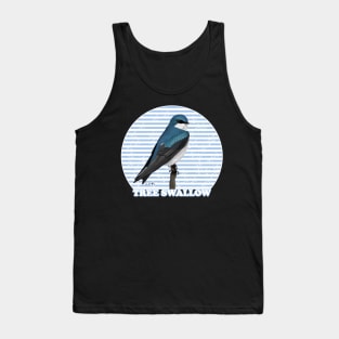 Tree Swallow Bird Watching Birding Ornithologist Gift Tank Top